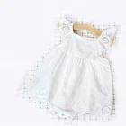 Supplier Kids Clothing Plain White Baby Rompers Wholesale Malaysia