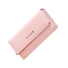 Wholesale Women Pocket Wallet Rivet Fold Clutch Purse For Lady