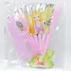 Hand Held Plastic Folding Fan with Eye Mask toy gift set