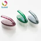 Factory direct sale plastic crystal scrub brush clothes washing brush