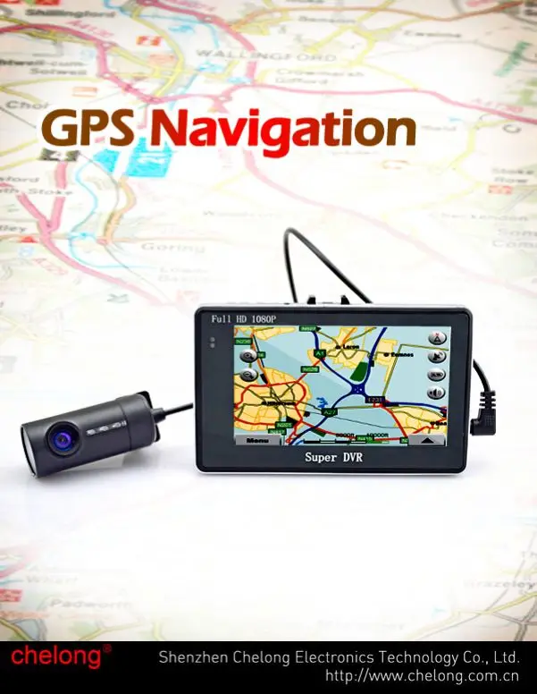 Newest High quality 4.3inch Android system 4X ZOOM GPS G-sensor wifi good night vision car in camera