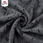 2019 New style OEM accept yarn dyed plain fashion mesh jacquard fabric for dress