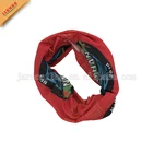 Eco-friendly plain dyed light weight plain black bandana