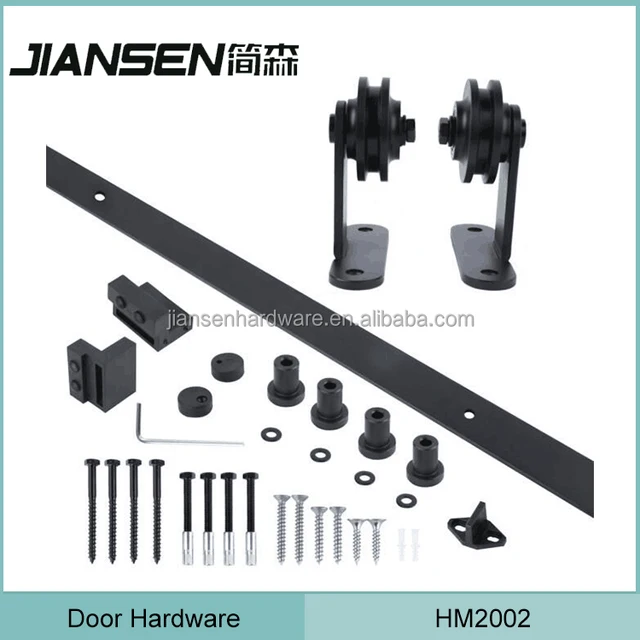 Steel Rustic Vintage Plate Competitive Sliding Barn german garage Door Hardware