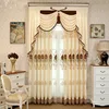 European Shade Embroidery Curtain Products,China Ready Customized Bedroom Studio Floor Curtain Products/