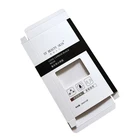 Offset Printing Service 350gsm Cardboard Paper Cosmetic Empty Packaging Box With PVC Clear Window