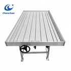 Agricultural small garden hydroponics machinery nutrients ebb and flow grow trays plastic