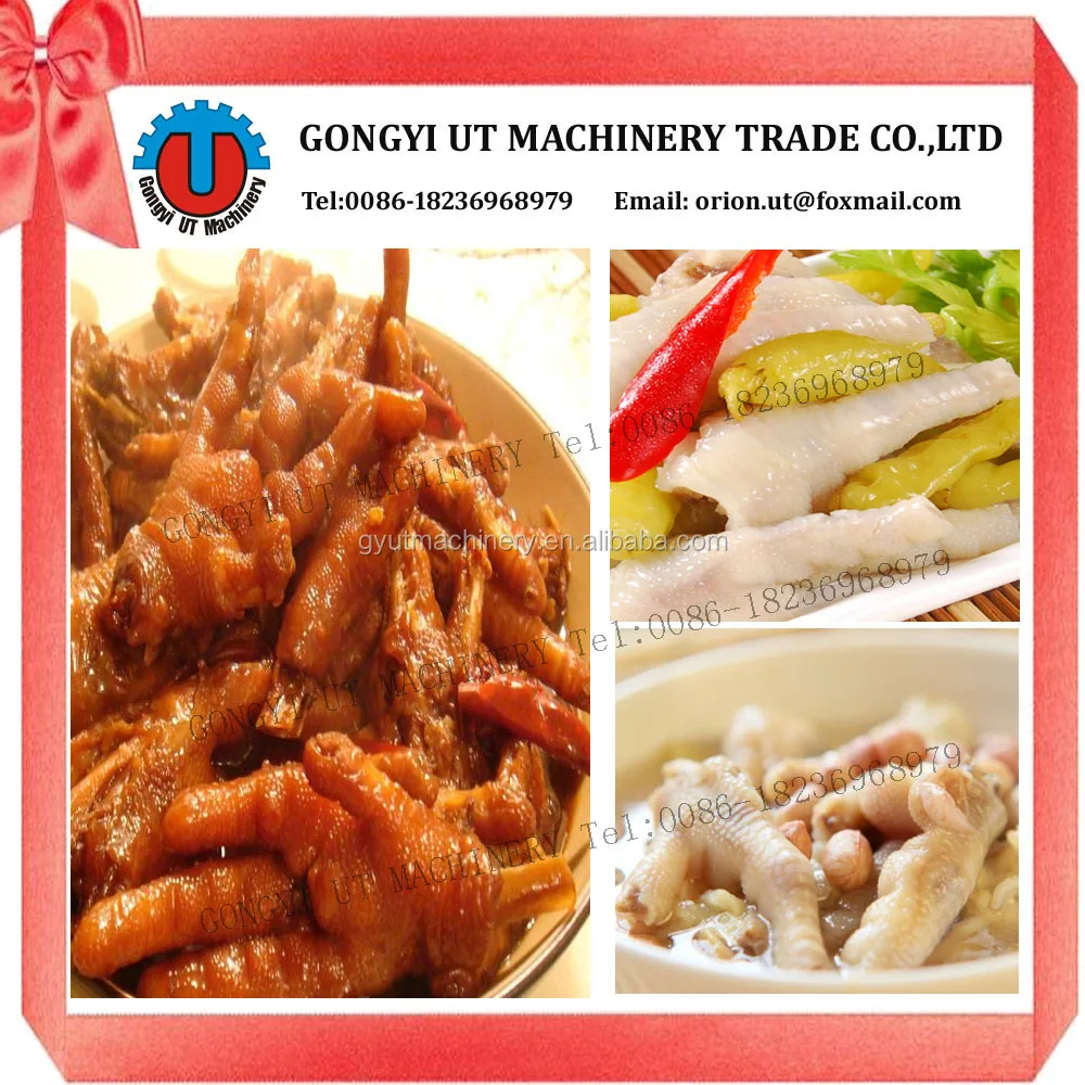 chicken feet cutter/chicken feet cutting machine