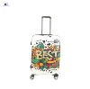 BSCI Factory Customized Mini Spinner Wheels High End Vintage Style Trolley Luggage 20 24 28 Inch Abs+pc Suitcase