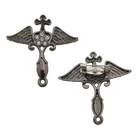 Factory price custom metal pilot wing lapel pin badge