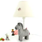 China Wholesale zebra design resin craft table lamp home decoration