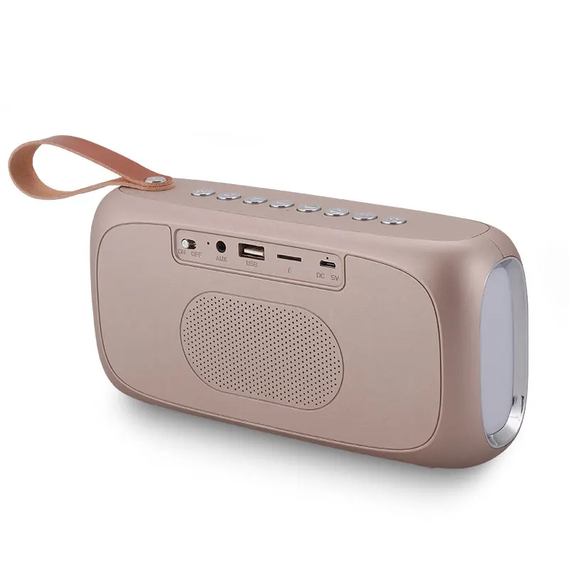 DIGITAL ALARM CLOCK WIRELESS SPEAKERT FASHION 2x5W 2400MAH DOUBLE MOODLIGHT MIRROR TIME DISPLAY - ANKUX.COM
