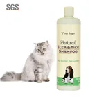 Private Labeling Anti-flea Anti-tick Medicated Pet Dog shampoo for kitten