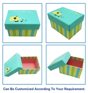 2017 hot selling recycled gift paper box packaging with logo