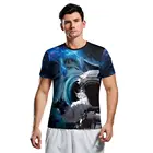 Men's Full Sublimation T-Shirt Fashion 3D Printing T Shirt for men
