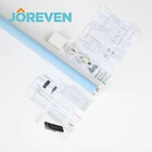 Rechargeable battery office wireless zebra electric window blackout fabric roller blind motor cortina roller