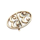 Zinc alloy engraved brand logo customized metal plate tag label with washer for handbag