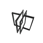 Custom Sheet Metal Parts Carbon Steel Metal Frame
