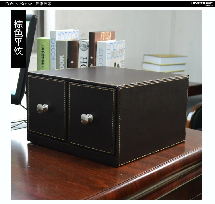 Corte storage bo / leather stationery bo /PU/PVC file bo