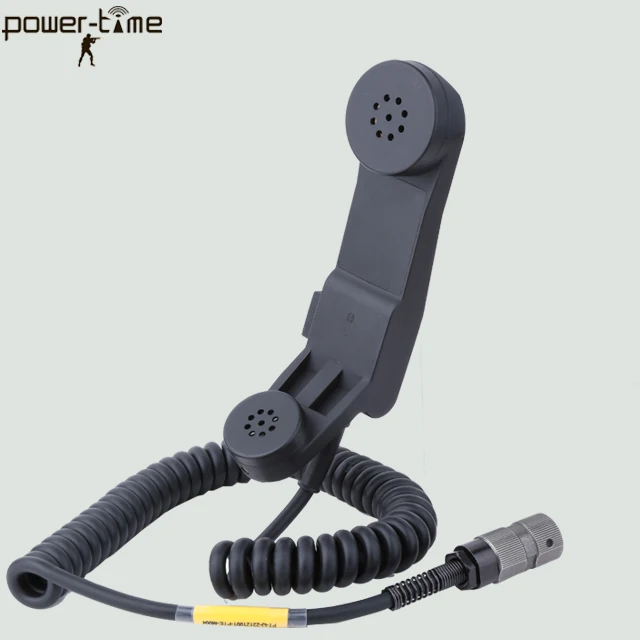 MILITARY RADIO PRC-77 Handset H-250/U Holder Microphone - ANKUX.COM
