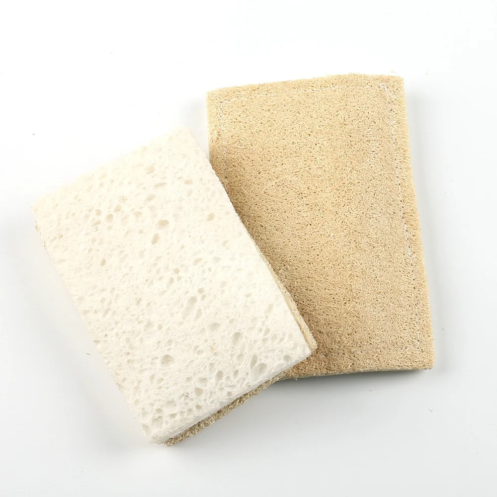 loofah sponge shower massage pad for cleaning