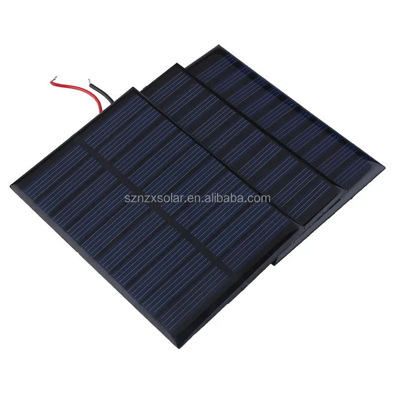 1W 5V 100x90mm poly solar panel 2-NZX Solar