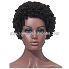 2014 new products short kinky afro wig | black synthetic wig | braids wig for black woman