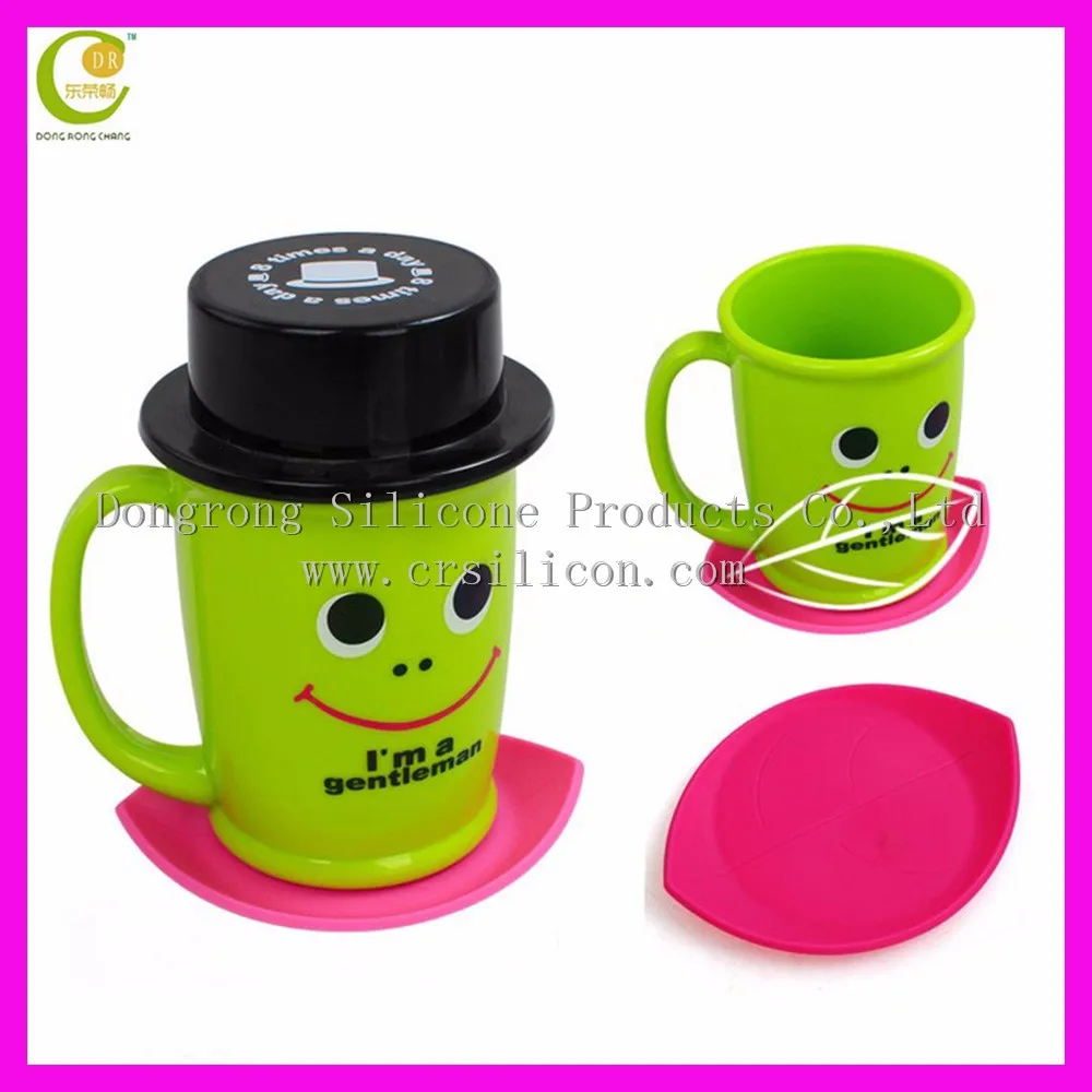 various design cup coaster custom design soft pvc rubber beer