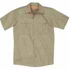Uniform Men Short Sleeve Shirt Work Shirt Men Uniform Shirts Customized Logo Men's Industrial Short Sleeve Work Shirt