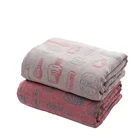 100% cotton four layer cashmere kids blankets fabric