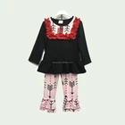 Persnickety Winter Baby Cotton Outfit Children Kids Clothes China Smocked Holiday Children Clothing