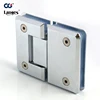 Adjustable 180 degree soft close curve stainless steel/ zinc alloy frameless glass shower door screen pivot hinge