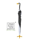 Unique Penguin shape free standing cute gift rain umbrella for children