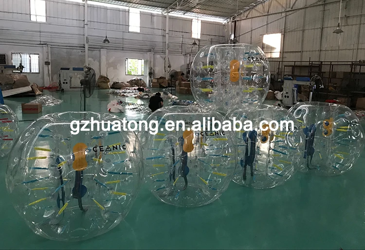 Cheap prices human body adult inflatable led soccer bumper bubble ball