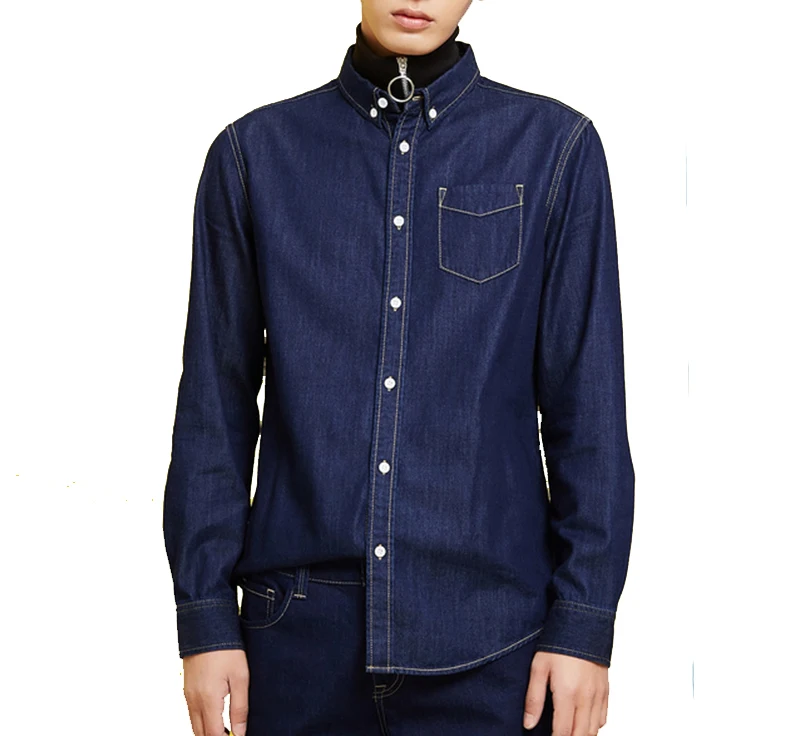 Top Design Good Brand Jeans Men Jackets Fashionable Denim Jacket Custom Leather Jacket