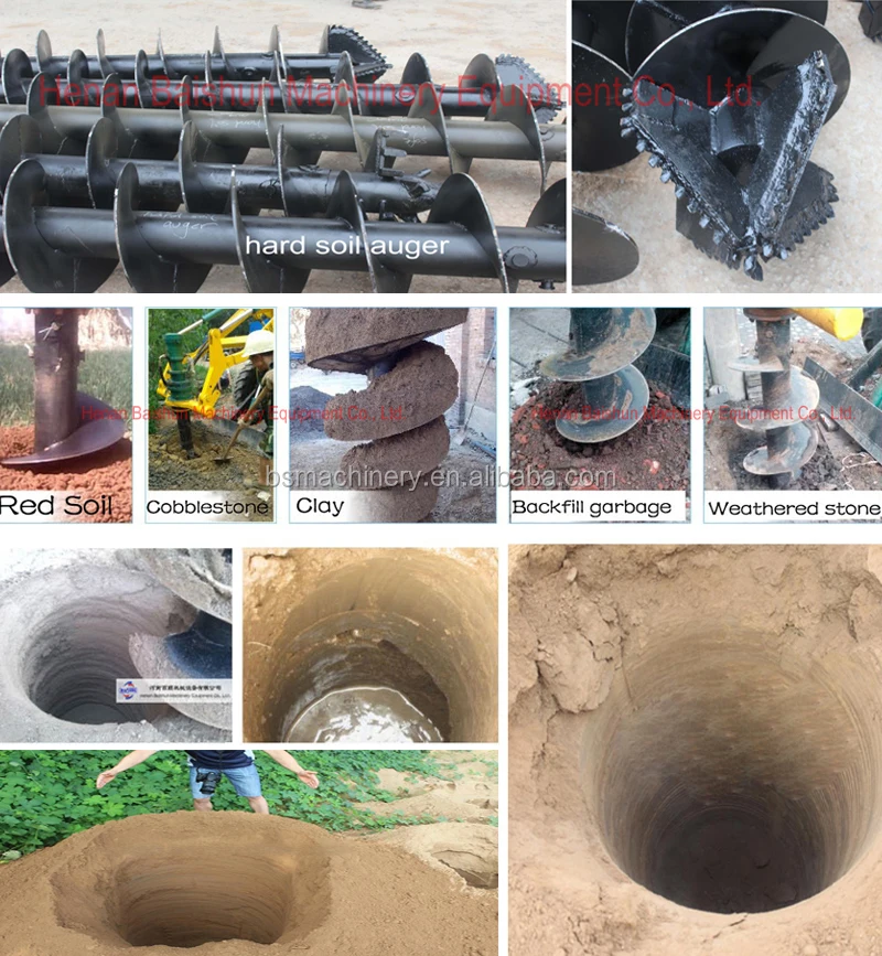 Earth hole digger