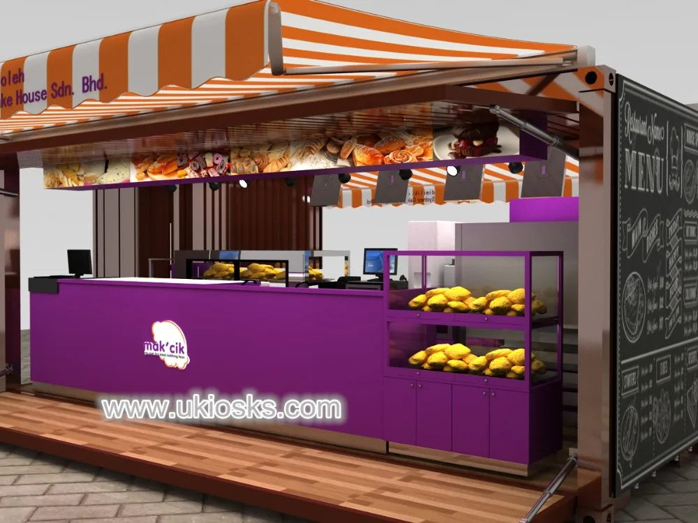 Popular container coffee shop design for sale