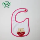 Eco-Friendly Comfortable Cartoon Cotton Bibs