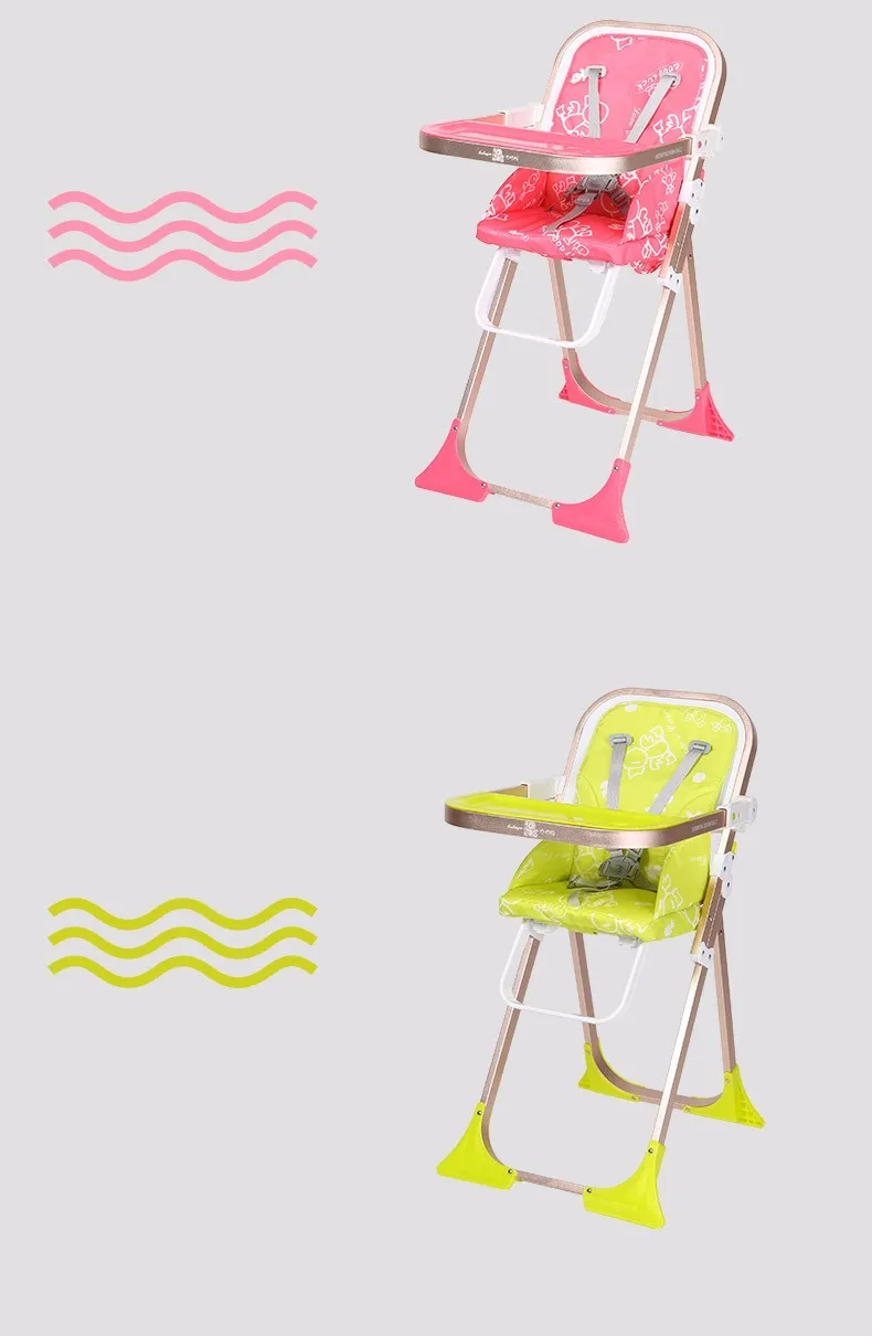2016ポータブルアルミ合金レストランベビーハイチェア赤ちゃん旅行椅子仕入れ・メーカー・工場