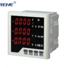 High quality True RMS Digital current voltage frequency amp volt hz meter