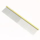 Profession Lightweight Pet comb with durable stainless pin for dog and cat with 35mm pins (PC1935 G)