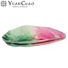 Pear Pear Shape Cut 10*14mm Artificial Tourmaline Color IT04# Natural Loose Gemstone