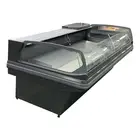 High efficiency 12ft deli display fridge supermarket deli showcase freezer