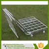 sporting goods Foldable basketball trolley , basketball ball cart For Storage Balls