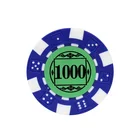 Casino Standard ABS Classic Texas Poker Chips 5 Colors