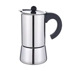 2/4/6/10 cup Stainless Steel Stovetop Moka Espresso Maker Coffee Percolator