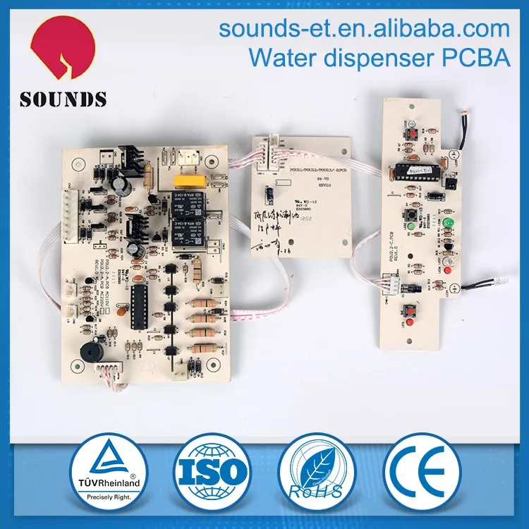 Solder bare simple design lower price water dispenser PCBA