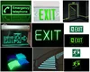 Japan patented Photoluminescent Pigment phosphors exit sign safety exit sign