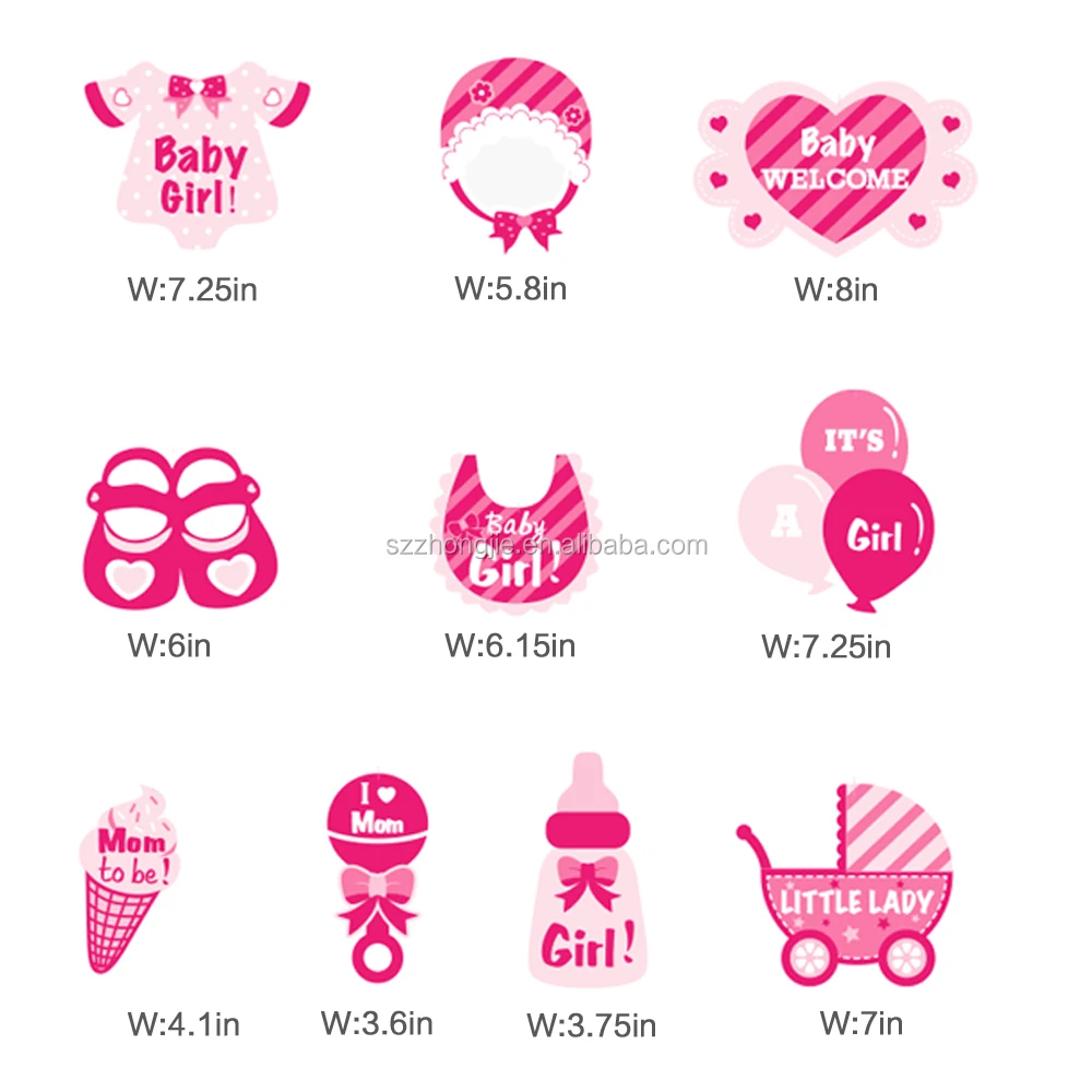 theme decoration kits, baby shower favors girls party decoration