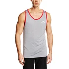 Light Weight Wholesale Print Logo Cotton Custom Mens Gym Singlet Tank Top